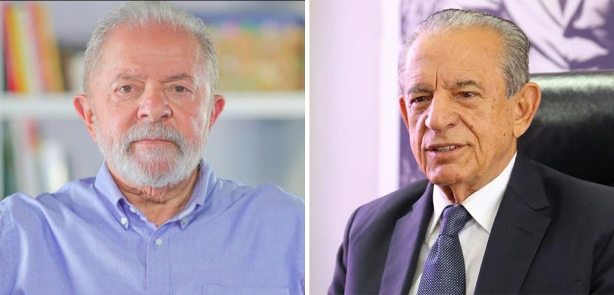 Ex-presidente Luiz Inácio Lula da Silva e Iris Rezende