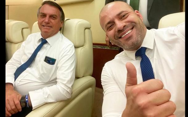 Jair Bolsonaro e Daniel Silveira