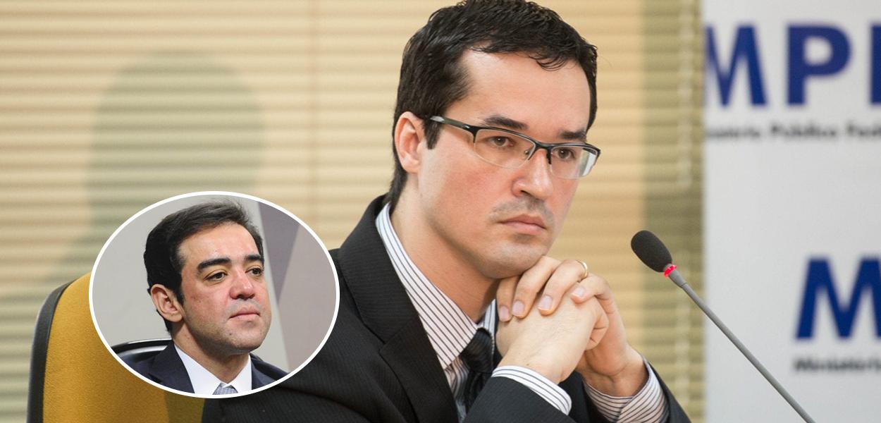 Ministro do TCU Bruno Dantas e Deltan Dallagnol