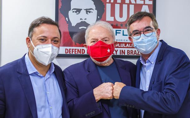 Rodrigo Neves, Lula e Paulo Bagueira