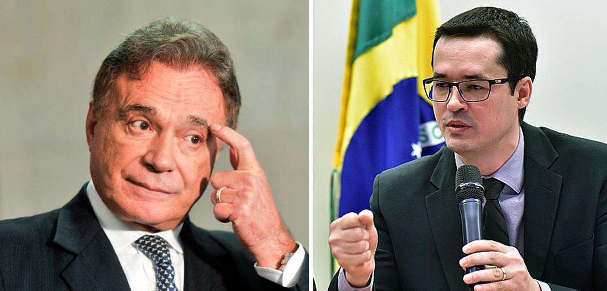 Senador Alvaro Dias e Deltan Dallagnol