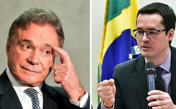 Senador Alvaro Dias e Deltan Dallagnol