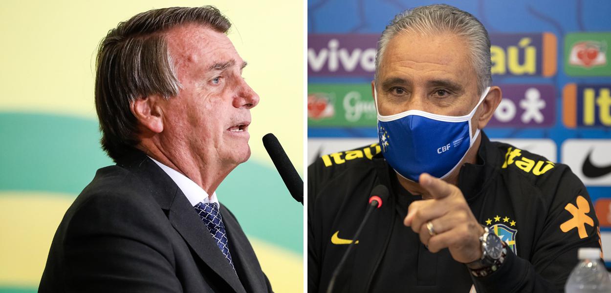 Jair Bolsonaro e Tite