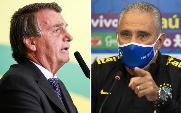 Jair Bolsonaro e Tite