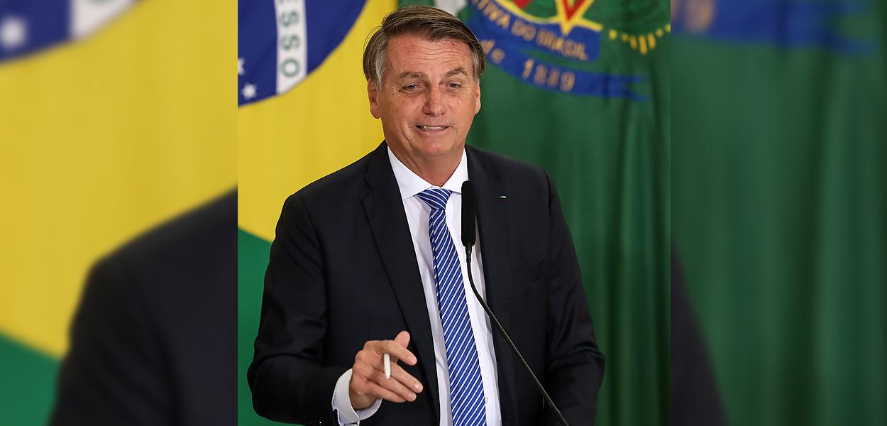 Palavras do Presidente da República, Jair Bolsonaro. 11/11/2021