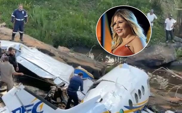 Avião que caiu com a cantora Marília Mendonça