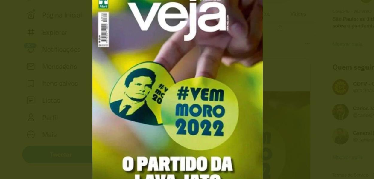 Sergio Moro capa da Veja