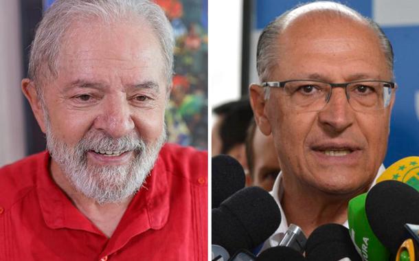 Lula e Alckmin