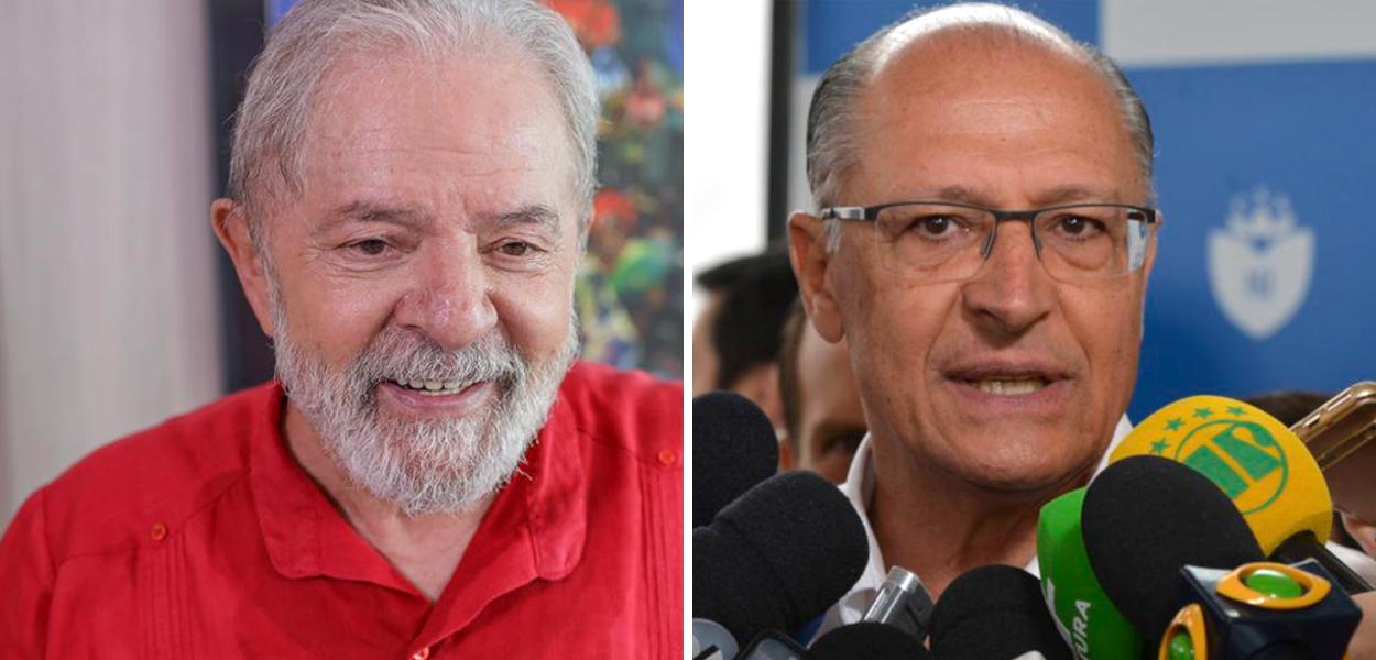 Lula e Alckmin
