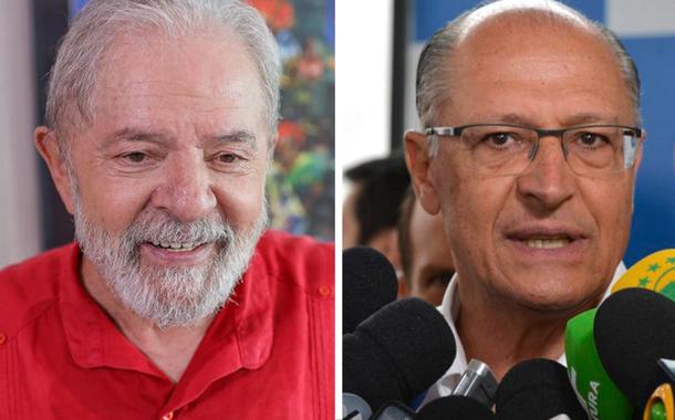 Lula e Alckmin