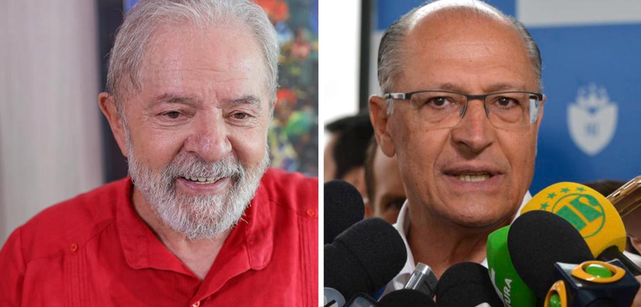 Lula e Alckmin