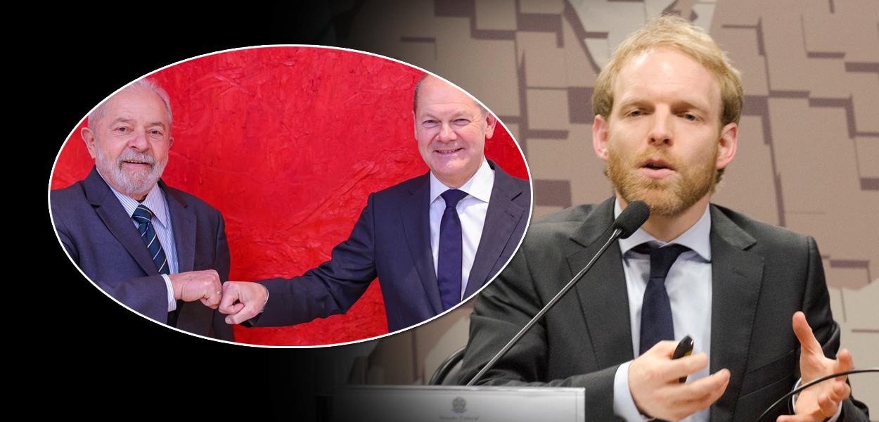 Lula, Olaf Scholz e Oliver Stuenkel