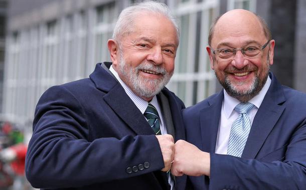 Lula e Martin Schulz