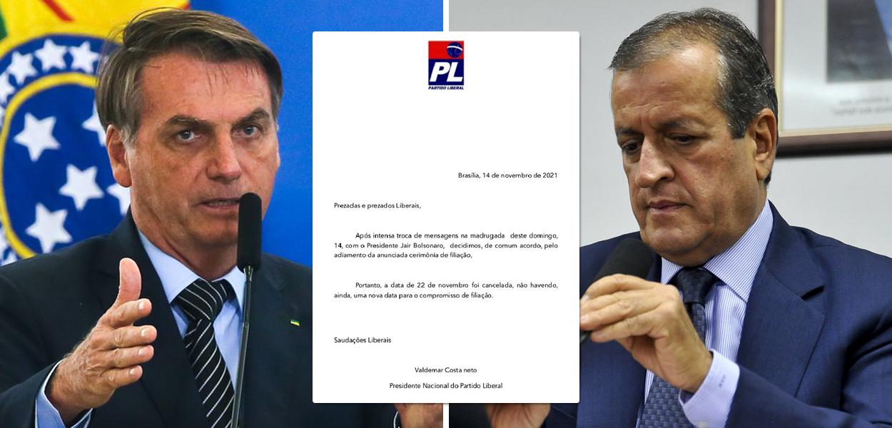 Bolsonaro e Costa Neto