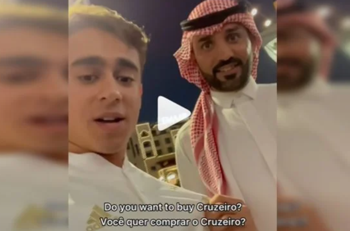 Vereador que foi com Bolsonaro a Dubai “vende” Cruzeiro para árabe