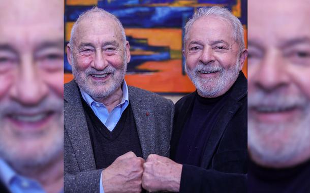 Lula e Joseph Stiglitz