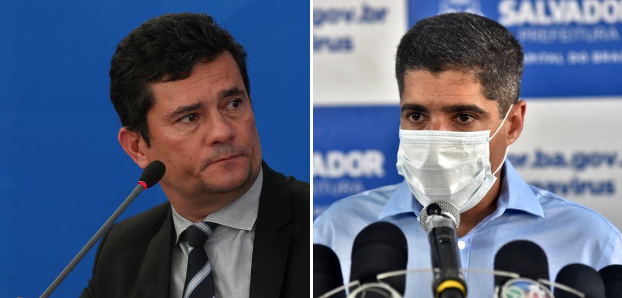 Sérgio Moro e ACM Neto