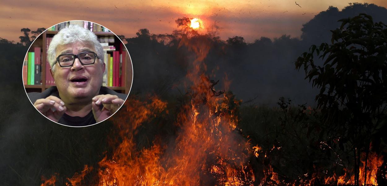 Ricardo Noblat e queimadas na Amazônia