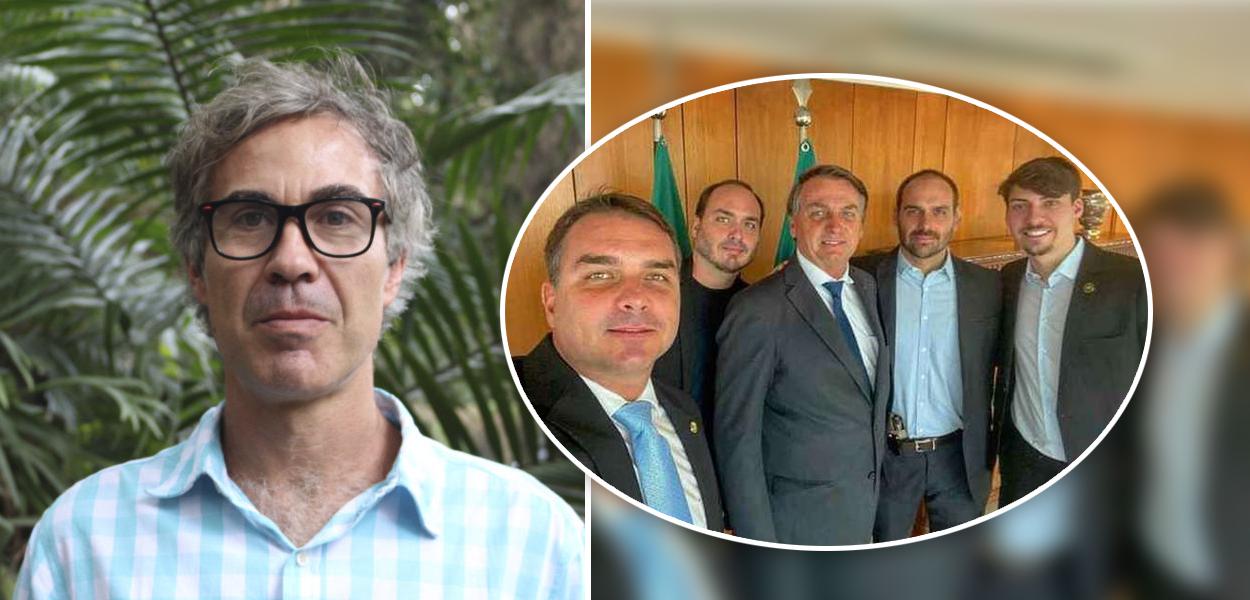 Bruno Paes Manso e família Bolsonaro