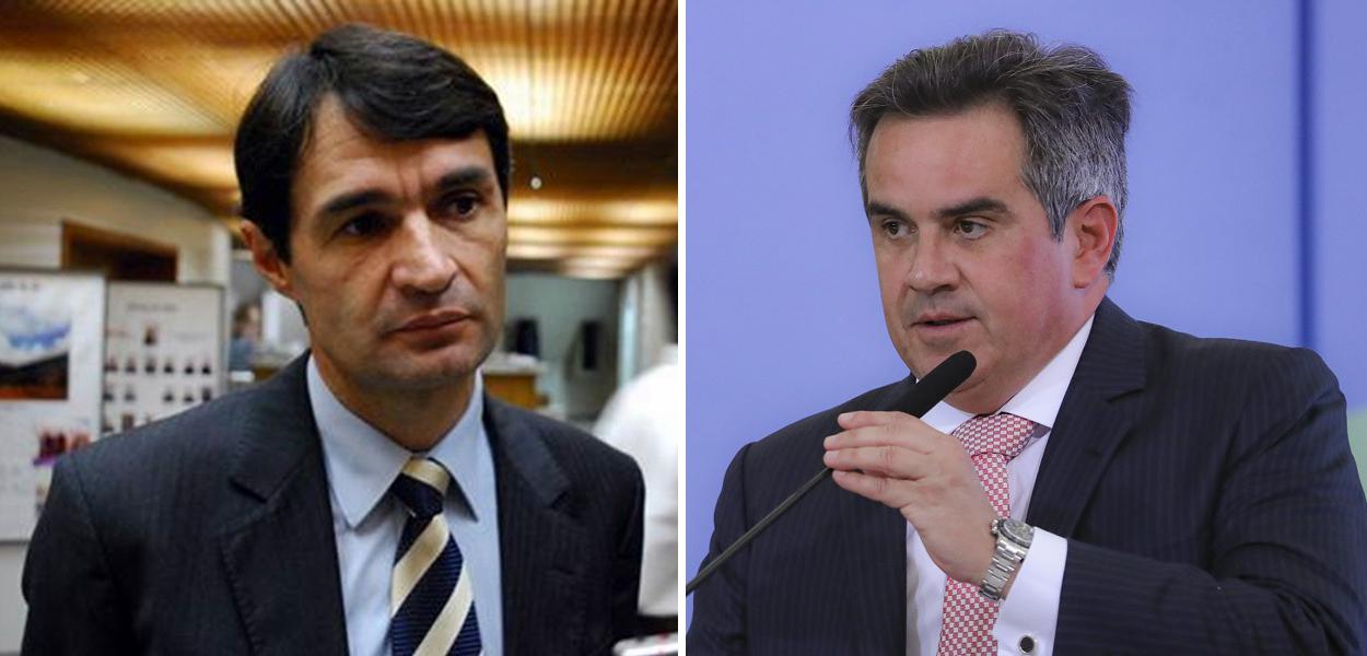 O ex-prefeito de Campina Grande Romero Rodrigues e o ministro Ciro Nogueira