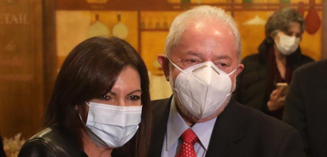 Anne Hidalgo e Lula