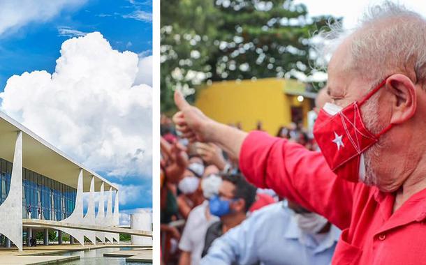 Palácio do Planalto e o ex-presidente Luiz Inácio Lula da Silva