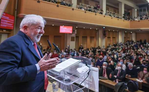 Lula na Scienses Po, em Paris