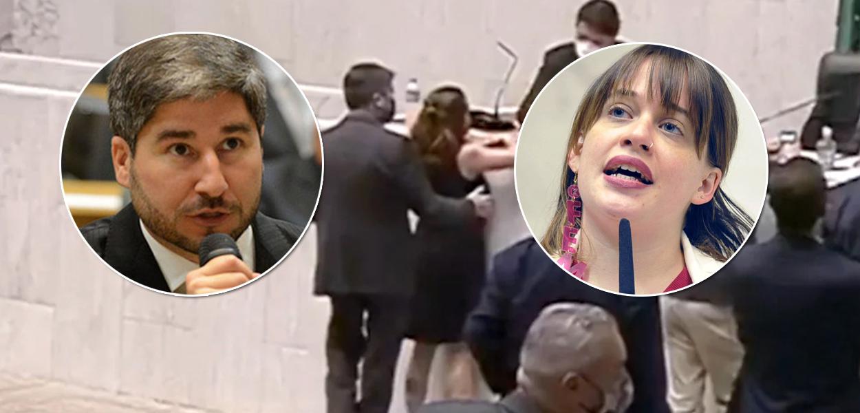 Fernando Cury e Isa Penna