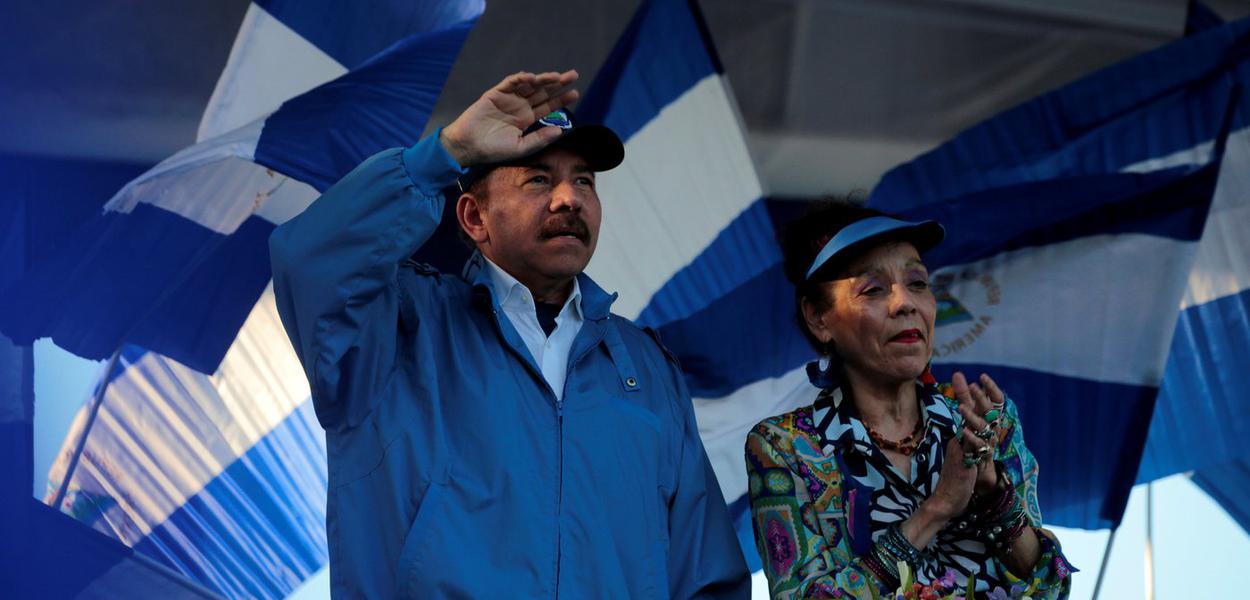 Daniel Ortega e Rosario Murillo