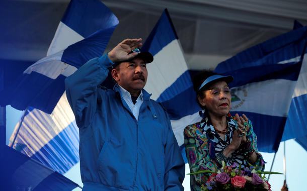 Daniel Ortega e Rosario Murillo