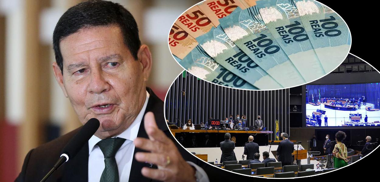 Vice-presidente Hamilton Mourão e a Câmara dos Deputados