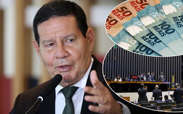 Vice-presidente Hamilton Mourão e a Câmara dos Deputados