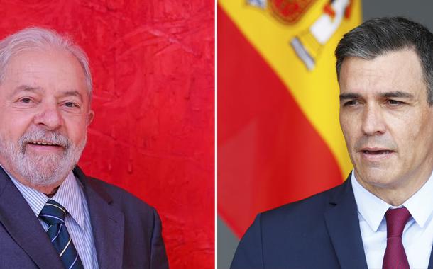 Lula e Pedro Sánchez