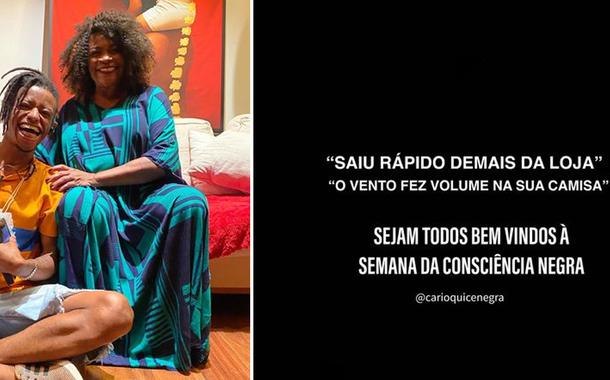 Júlio Dantas e Zezé Motta