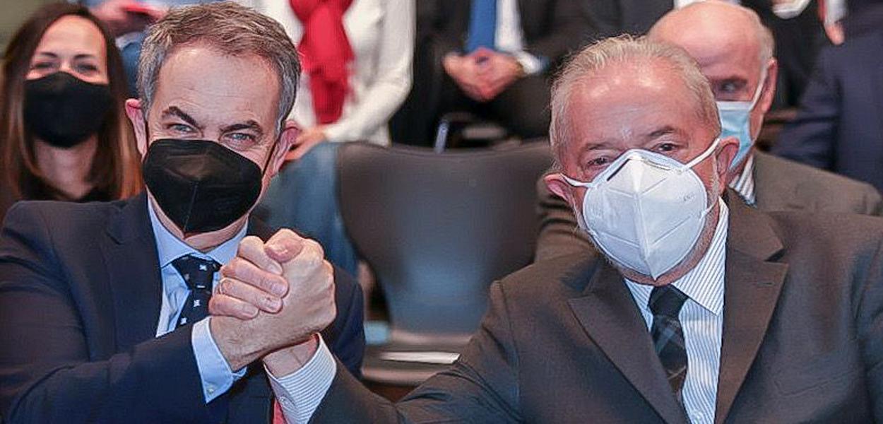 Lula no Seminário “Cooperação multilateral e recuperação regional pós Covid19” em Madrid