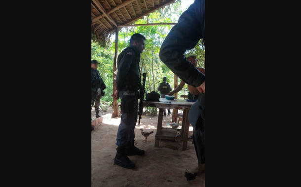 Segundo a CPT, indígenas Akroá-Gamella foram presos arbitrariamente pela Polícia Militar do Maranhão