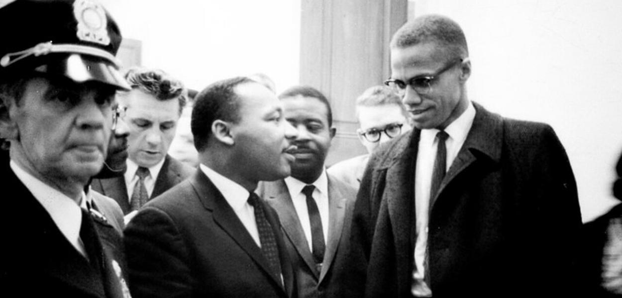 Martin Luther King e Malcolm X
