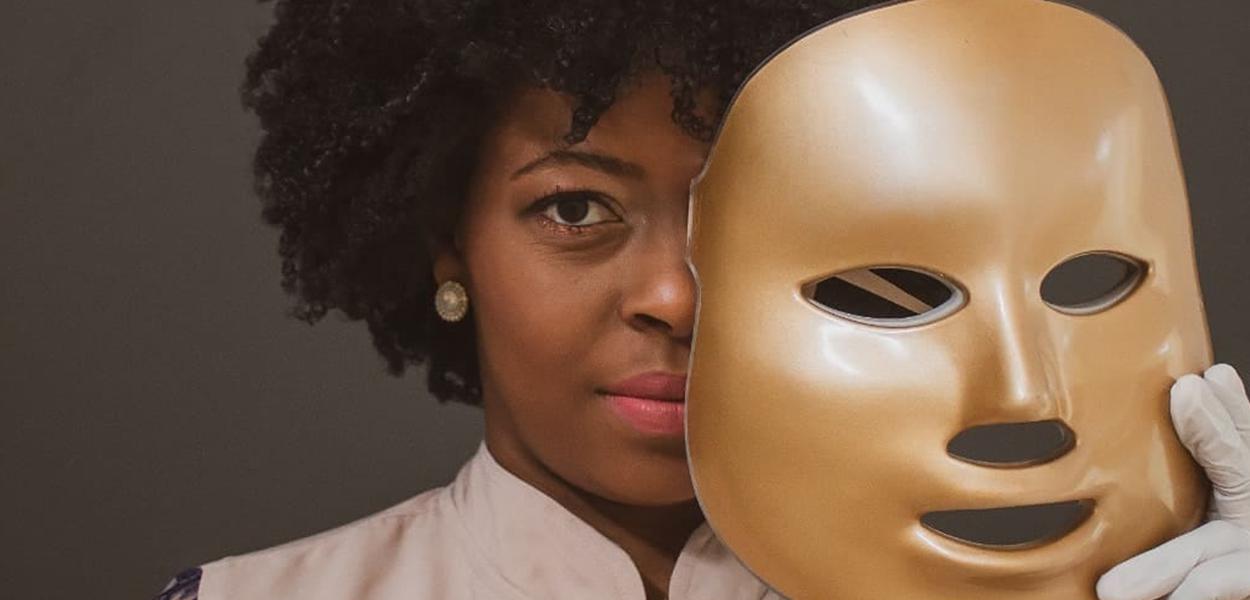 A biomédica Luciana Ramalho, espancada e presa pela PM de Minas Gerais