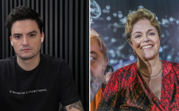 Felipe Neto e Dilma