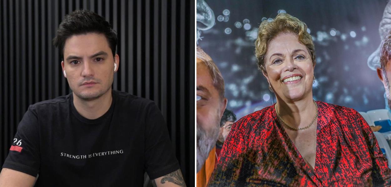 Felipe Neto e Dilma