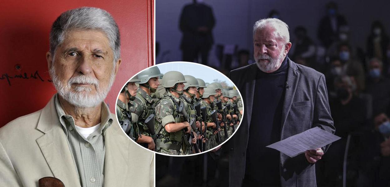 Celso Amorim, militares e Lula