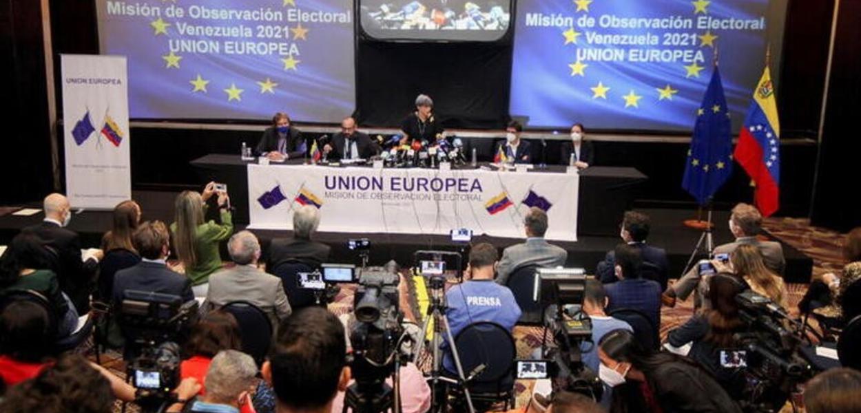 Observadores eleitorais da União Europeia apresentam relatório sobre eleições regionais na Venezuela