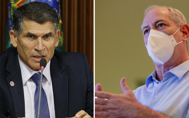 Carlos Alberto Santos Cruz e Ciro Gomes