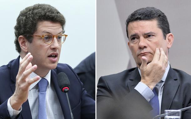 Ricardo Salles e Sergio Moro