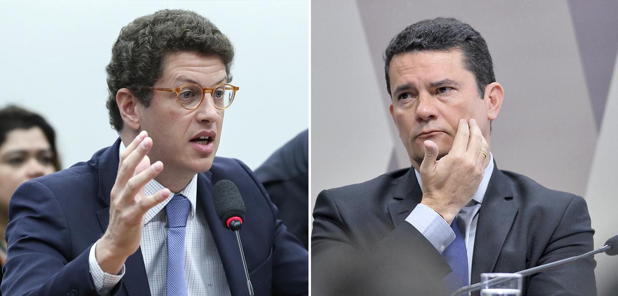 Ricardo Salles e Sergio Moro