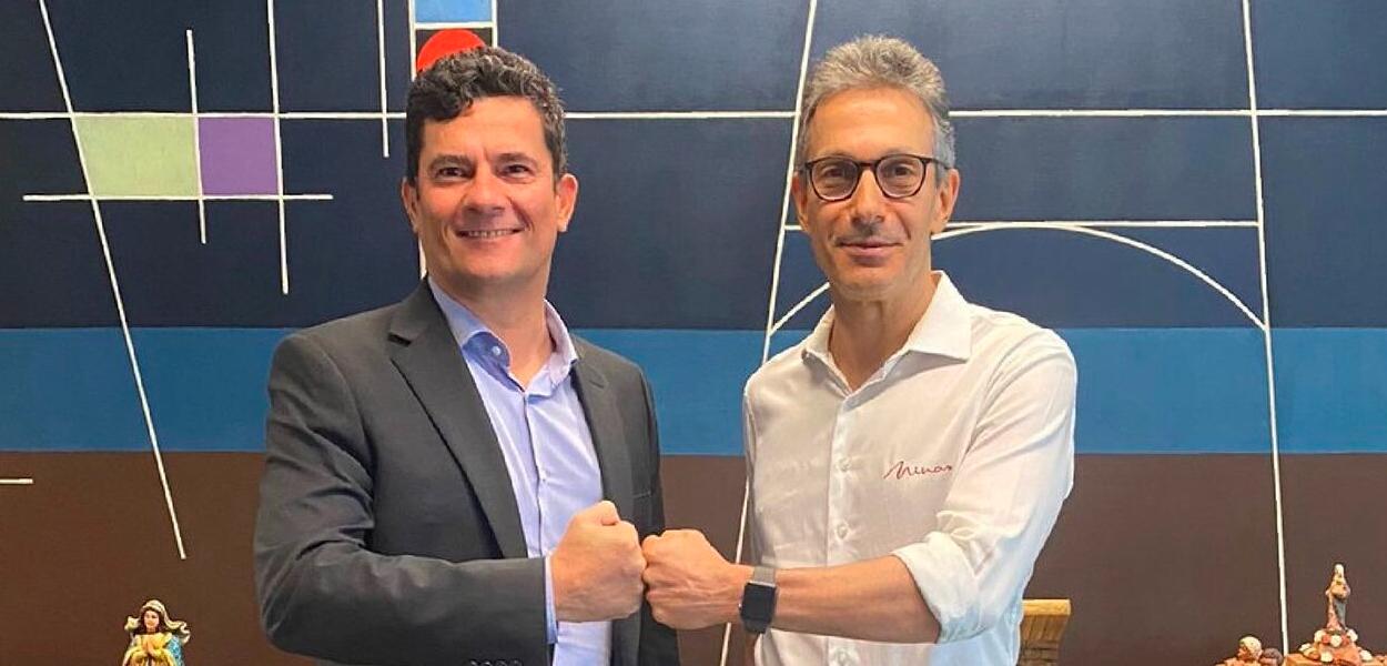 Sergio Moro e Romeu Zema