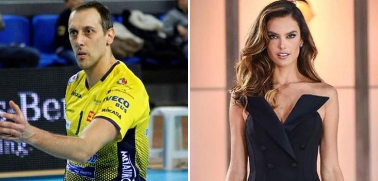 Roberto Cazzaniga e Alessandra Ambrósio