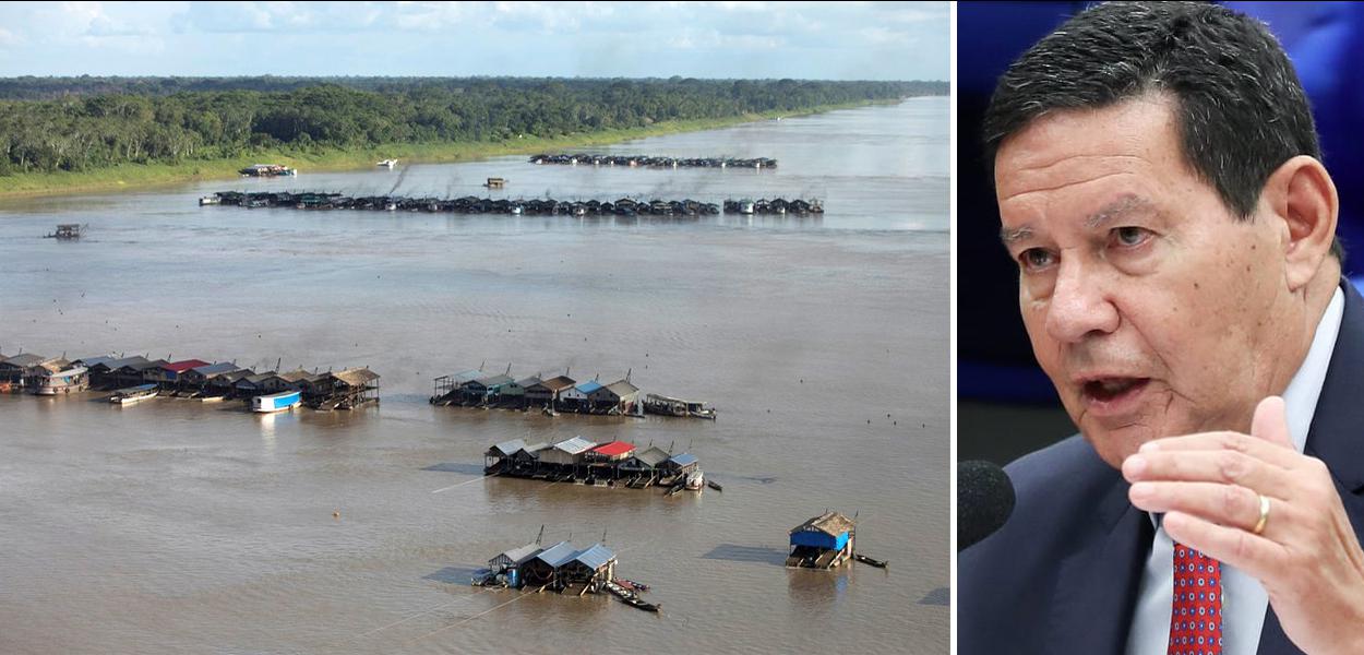 Balsas no Rio Madeira e Hamilton Mourão