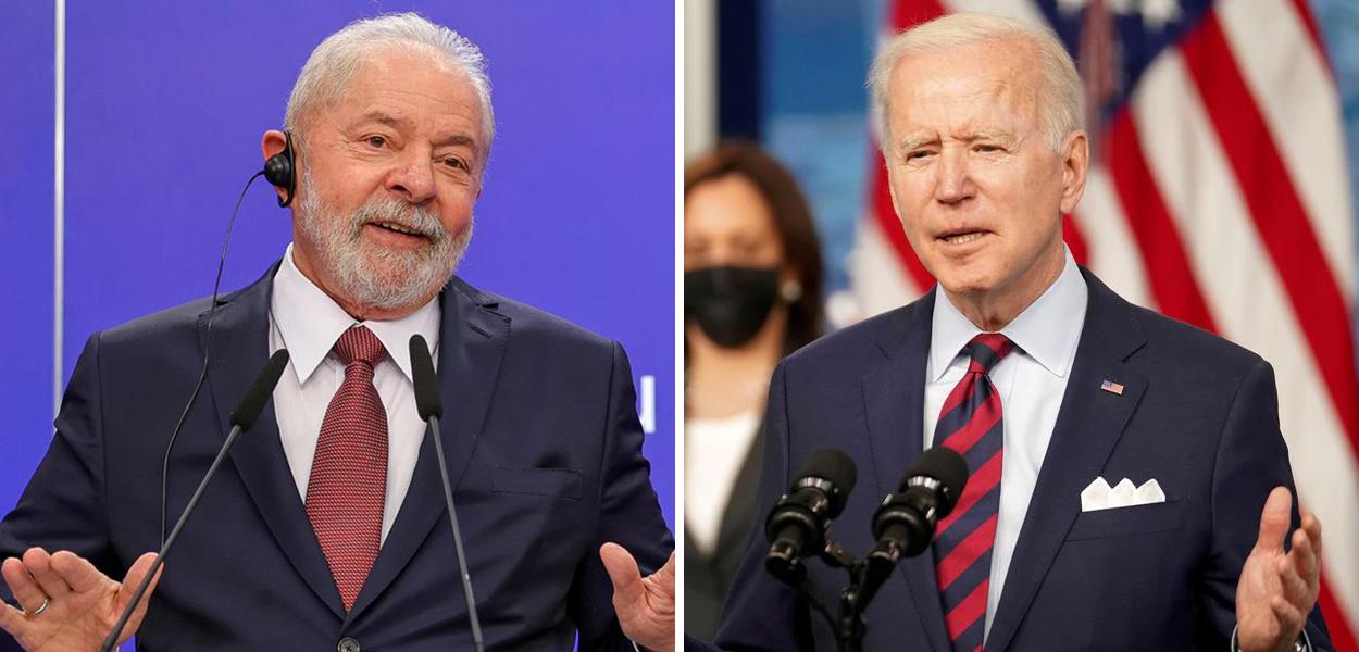 Lula e Joe Biden