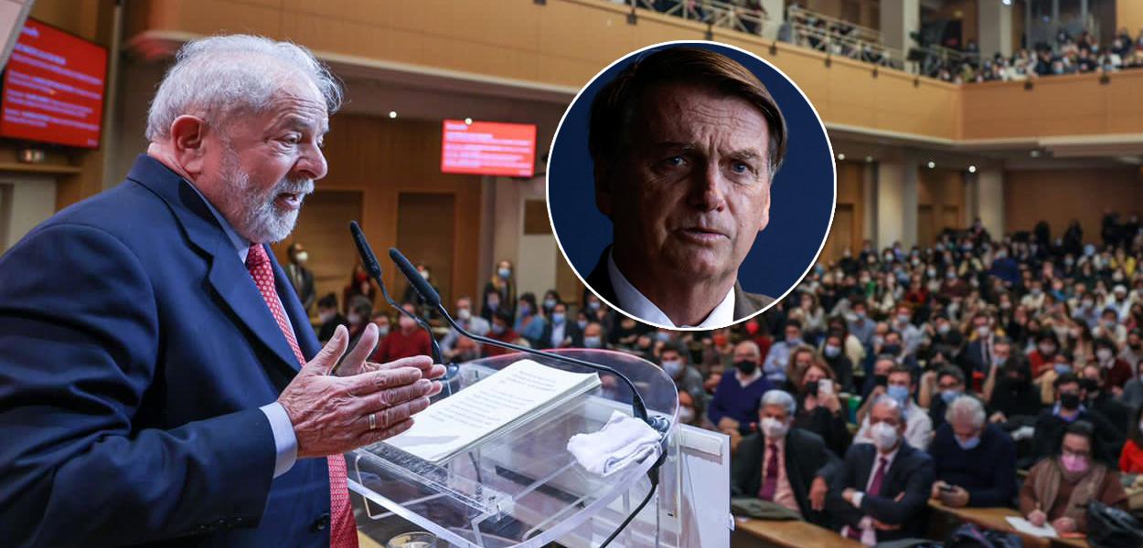 Lula e Jair Bolsonaro